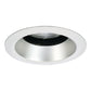 Halo Recessed 5222H 5" Line Voltage Regressed, Adjustable, Self-Flanged Trim, Haze Reflector, White Trim