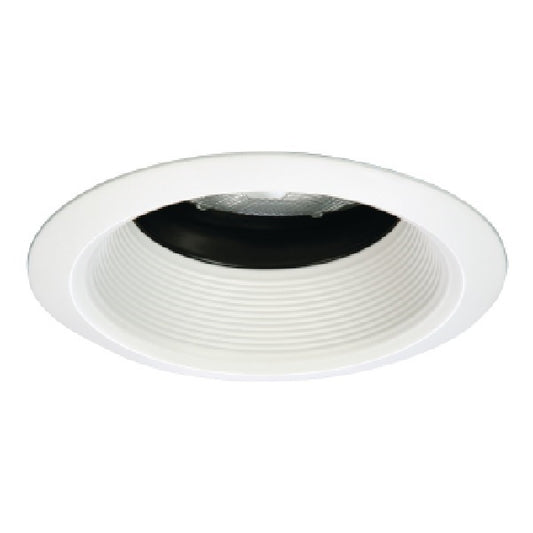 Halo Recessed 5222WB 5" Line Voltage Regressed, Adjustable, Self-Flanged Trim, White Baffle, White Trim