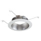 Halo Recessed 592H 5" LED Trim, Haze Reflector and White Flange
