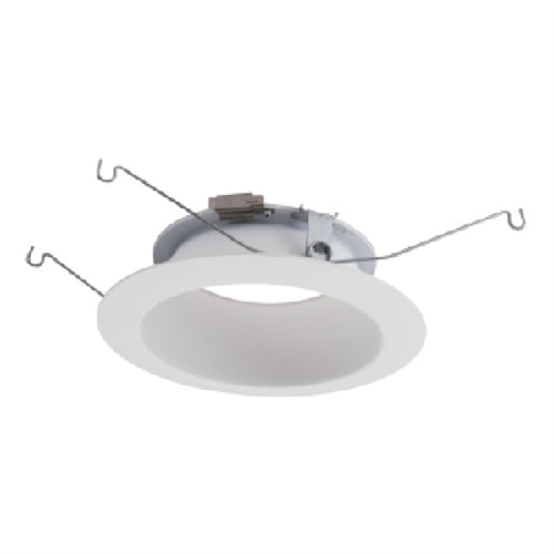 Halo Recessed 592W 5" LED Trim, White Reflector and Flange