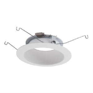 Halo Recessed 592W 5" LED Trim, White Reflector and Flange
