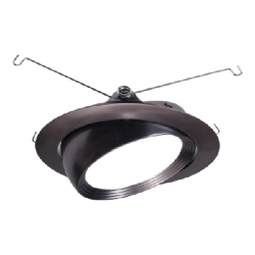 Halo Recessed 594TBZB 5" LED Directional Trim, Tuscan Bronze Eyeball with Baffle, Tuscan Bronze Flange