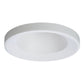 Halo Recessed 6145WH 6" Line Voltage Open Wet Location, Shallow Reflector, Self-flange, White Shallow Reflector