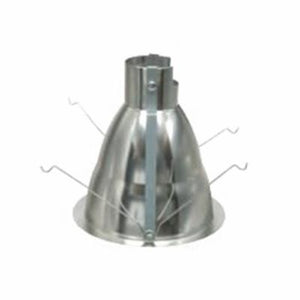 Halo Recessed Commercial 61WWC 6" LED Self-Flanged Wall Wash Reflector, Specular Clear