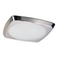 Halo Recessed 6230PN 6" Line Voltage Squircle Frost Glass Lens with Metal Trim, Self-Flange, Polished Nickel