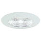 Halo Recessed 73P 6" Line Voltage Fresnel Glass Lens, White Trim, Fresnel Glass Lens