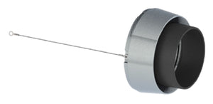 Halo Track 808MHS4AH 4" 808 Media Holder and Snoot, Aluminum Haze