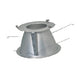 Halo Recessed 81WDW 8" Conical Reflector, Wide Distribution, White Finish, White Flange
