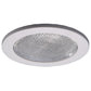 Halo Recessed 951PS 4" Line Voltage Shower Trim, White Trim with Full Reflector and Glass Lens