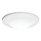 Halo Recessed 952PS 4" Line Voltage Frosted Dome Lensed Shower Trim, White Ring