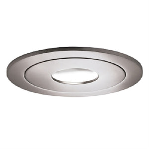 Halo Recessed 990SN 4" Pinhole Trim, Satin Nickel
