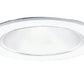 Halo Recessed 999W 4" Reflector Cone Trim, White Trim with White Reflector