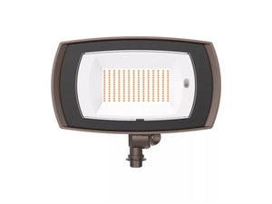 Halo ARFL50DBZ Slim 45W LED  Floodlight, Color 3000K, 4000K, 5000K, Integrated Photocell, Bronze
