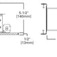 Halo Recessed E4ICATSB 4" New Construction LED, Air Tight, IC Type Housing with Adjustable Socket Bracket