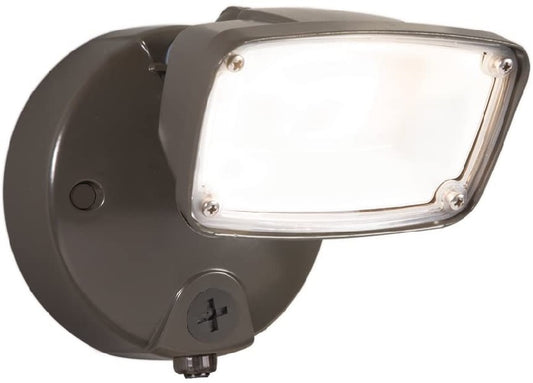 Halo FSS153TIB 17W LED Flood Single Small Light, SeleCCTable 3000K, 4000K, 5000K, 1500 Lumens, 80 CRI, Integrated Photocell