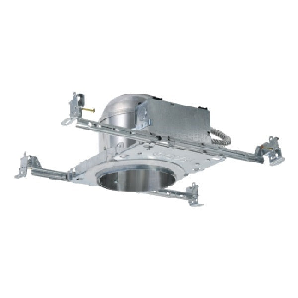Halo Recessed H25ICATNB 5" Line Voltage Shallow New Construction Housing, No Socket Bracket, 120V