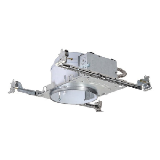 Halo Recessed H27T 6" New Construction Line Voltage Shallow Non-IC Type Housing, 120V