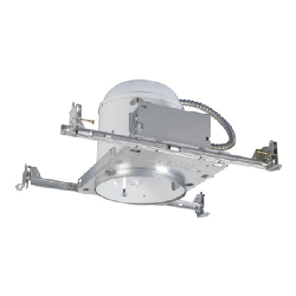 Halo Recessed H7TNB 6" New Construction Line Voltage Non-IC Type Housing, No Socket Bracket, 120V