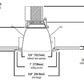 Halo Recessed Commercial HC6R40D010 6" Retrofit Kit for 6-5/8" to 7" Ceiling Cutout, 4000 Lumens, 120-277V, 0-10V, 1%-100% Dimming