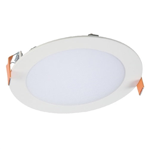 Halo Recessed HLB6099BLE40AWH Smart 6" LED Lens Downlight with Bluetooth Mesh Connectivity and Remote Driver/ Junction Box, 900 Lumens, 90 CRI, Matte White Baffle