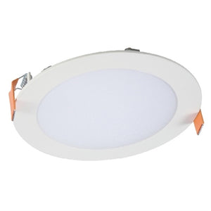 Halo Recessed HLB6099BLE40AWH Smart 6" LED Lens Downlight with Bluetooth Mesh Connectivity and Remote Driver/ Junction Box, 900 Lumens, 90 CRI, Matte White Baffle