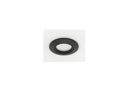 Halo Recessed HLBC4RTRMMB 4" Round Designer Trim,Matte Black