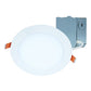 Halo Recessed HLBE6099301EMWR-24PK 6" Ultra-Slim LED Suface Light, 900 Lumens, 90 CRI, 3000K, 120V 60Hz, LE & TE Phase Cut 10% Dimming, Matte White Flange, 24 Bulk Pack