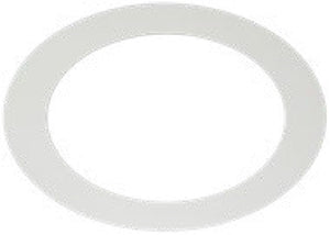 Halo HLBT6DOMW  6" Round Decorative Overlay, Matte White