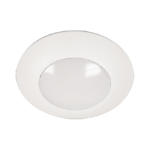 Halo Recessed HLC4079301EWH-6BP 4" Dimmable LED Surface Light, 750 Lumens, 90 CRI, 3000K, 120V, Matte White, 6 Bulk Pack