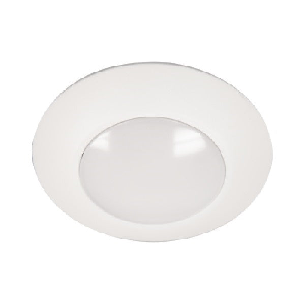 Halo Recessed HLC4079501EWH-6BP 4" Dimmable LED Surface Light, 750 Lumens, 90 CRI, 5000K, 120V, Matte White, 6 Bulk Pack
