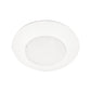 Halo Recessed HLCE4079FS-12P-CA 4-inch LED Disk Light, 900 lumens, 90 CRI, 5CCT (2700K, 3000K, 3500K, 4000K, 5000K), Phase Cut Dimming to 10%, CA Compliant, Matte White, 12 Pack