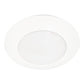 Halo Recessed HLCE6129FS1E-12P 6" LED Disk Light, 1200 Lumens, 90 CRI, Selectable Color Temperature 2700K/3000K/3500K/4000K/5000K, Phase Cut Dimming to 10%, Matte White, 12 Pack