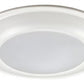 Halo Recessed HLS4079FS1E-12BP 4" LED Disk Light, 900 lumens, 90 CRI, 5CCT (2700K, 3000K, 3500K, 4000K, 5000K), Phase Cut Dimming 10%, Matte White, 12-Pack