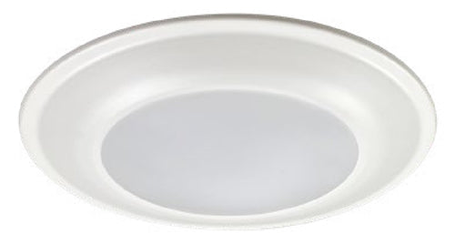 Halo Recessed HLS4079FS1E-12BP 4" LED Disk Light, 900 lumens, 90 CRI, 5CCT (2700K, 3000K, 3500K, 4000K, 5000K), Phase Cut Dimming 10%, Matte White, 12-Pack