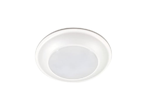 Halo Recessed HLS6099401EWH-6BP 6" Dimmable LED Surface Light, 945 Lumens, 90 CRI, 4000K, 120V, Matte White, 6 Bulk Pack
