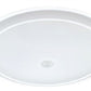 Halo Recessed HLS9129FS1E 9" LED Disk Light, 1300 lumens, 90 CRI, 5CCT (2700K, 3000K, 3500K, 4000K, 5000K), Phase Cut Dimming 10%, Matte White, Single Pack