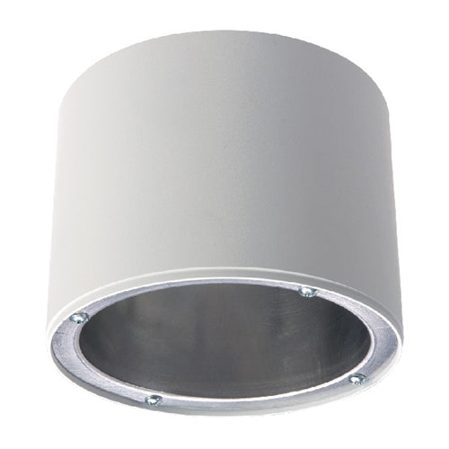 Halo Recessed HS4RMW 4" 20W Round Surface Mount Housing, Use with ML4 LED Module, 120-277V, Matte White