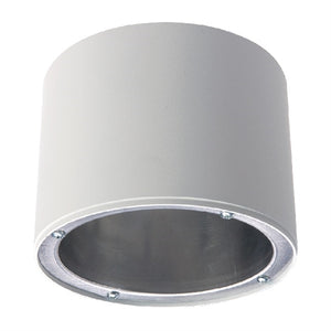 Halo Recessed HS4RMW 4" 20W Round Surface Mount Housing, Use with ML4 LED Module, 120-277V, Matte White