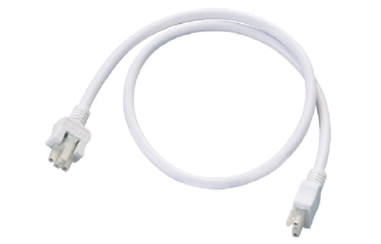 Halo Undercabinet HU1010P 12" Daisy Chain Connector, White Finish