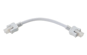 Halo Undercabinet HU102P 6" Daisy Chain Connector, White Finish