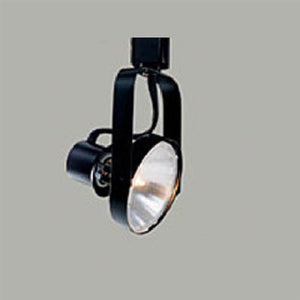 Halo Recessed L1731MB 75W PAR30 Line Voltage Front Loading Gimbal Ring Universal Lampholder, Matte Black
