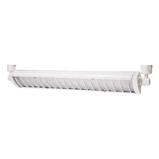 Halo Track Lighting L80248040AH Span LED Wall Wash, 4000 Lumens, 80 CRI, 4000K Color Temperature, 120V, Aluminum Haze