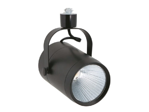 Halo Track Lighting L80818FL930MB High Performance Power Trac and Laser Trac LED Cylinder Spotlight, 1800 Lumens, 3-Inch Output, 32 Degree Flood, 3000K, 90 CRI, Matte Black