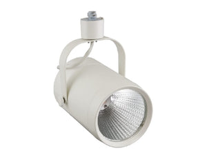 Halo Track Lighting L80818NF940P High Performance Power Trac and Laser Trac LED Cylinder Spotlight, 1800 Lumens, 3-Inch Output, 22 Degree Narrow Flood, 4000K, 90 CRI, Matte White