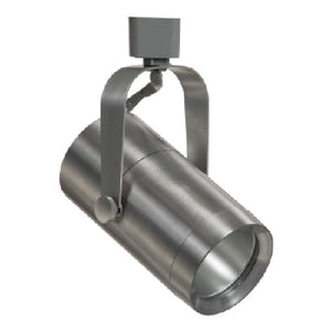 Halo Track Lighting L80825SP9027AH 4" LED Single Circuit Cylinder Track Fixture, 2500 Lumens, Spot 90 CRI 2700K, 120V, Aluminum Haze