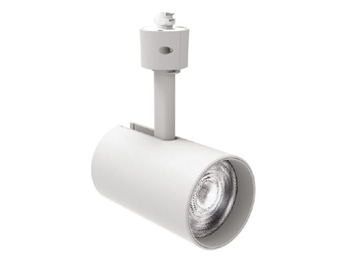 Halo Track L80916FL940P XACT Beam Mid Stem LED Light, 1600 Lumens, 30 Degree Flood Optic, 4000K, 90 CRI, Matte White