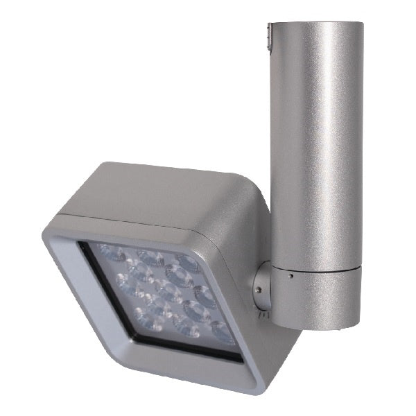Halo Track Lighting L815SQ20FL935SL 52W LED Stasis Square Track Fixture, 2000 Lumens, Flood Optic, 3500K Color Temperature, 90 CRI, Silver