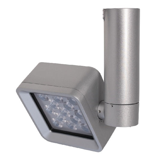 Halo Track Lighting L815SQ20SP940SL 52W LED Stasis Square Track Fixture, 2000 Lumens, Spot Optic, 4000K Color Temperature, 90 CRI, Silver