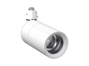 Halo Track Lighting L830S10FL930WHTEWH 9W Sustainable LED Lazer Track Light, 1000 Lumens, Flood Optic, 3000K, 90 CRI, White Finish, White Adapter