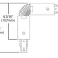 Halo Track Lighting L902P Flexible Connector, White Color